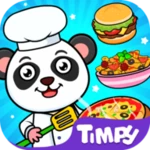 timpy cooking games for kids android application logo